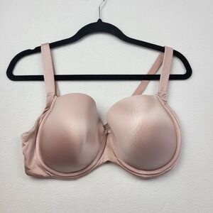 Soma‎ Stunning Support Smooth Full Coverage Bra 36DDD Rose Underwire T-Shirt Bra